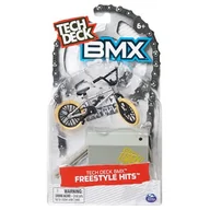 Samochody i pojazdy dla dzieci - Tech Deck fingerbike BMX mini rower Cult w zestawie z przeszkodą - miniaturka - grafika 1