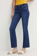 Spodnie damskie - Pepe Jeans jeansy BOOTCUT LW damskie high waist PL204732DP6 - miniaturka - grafika 1