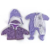Akcesoria dla lalek - ADAR Ubranko dla lalki. Kombinezon i kurteczka, fioletowy - miniaturka - grafika 1