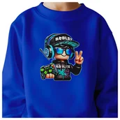 Bluzy dla dziewczynek - BLUZA DZIECIĘCA ROBLOX GRACZ DLA CHŁOPCA DZIEWCZYNKI 134-140 - miniaturka - grafika 1
