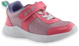 Błyszczące lekkie buty sportowe dla dziewczynki Bartek 8700515 Różowe - Buty dla dziewczynek - miniaturka - grafika 1