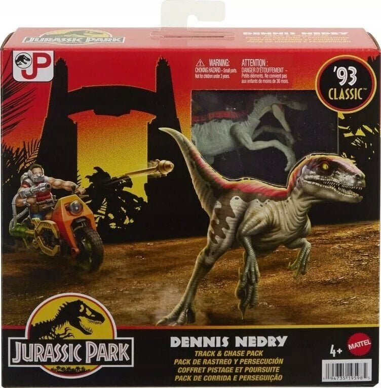 *****JURASSIC PARK Denis+Velociraptor HTP61 /3
