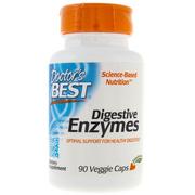 Układ pokarmowy - Doctor's Best Doctor's Best Digestive Enzymes (Enzymy Trawienne) - 90 kapsułek - miniaturka - grafika 1