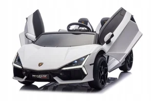 Pojazd Lamborghini Revuelto XL STRONG Biały - Pojazdy elektryczne dla dzieci - miniaturka - grafika 1