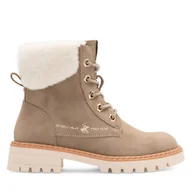 Buty dla dziewczynek - Trapery Beverly Hills Polo Club CS6135-02 Beżowy - miniaturka - grafika 1