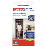 Moskitiery - Moskitiera na drzwi magnetyczna antracytowa 100x220 cm Tesa - miniaturka - grafika 1