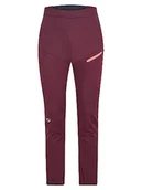 Spodnie damskie - Ziener NABELLE damskie spodnie softshellowe, do biegów, wiatroszczelne przód, elastyczny tył, czerwony aksamit, 42 - miniaturka - grafika 1