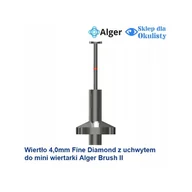 Akcesoria medyczne - Wiertło 4mm do mini wiertarki ALGERBRUSH II - miniaturka - grafika 1