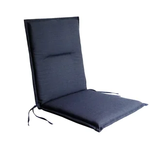 Sun Garden Poduszka na fotel/krzesło 46.5x93x5.5cm Artos antracyt - Poduszki ogrodowe - miniaturka - grafika 1