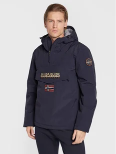 Napapijri Kurtka anorak Rainforest Winter 3 NP0A4GMC Granatowy Regular Fit - Kurtki męskie - miniaturka - grafika 1
