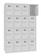 Szafki BHP - Szafka na uczelnie, do szkoły dla uczniów SMS 344 - 16 schowków - miniaturka - grafika 1