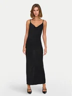 Sukienki - ONLY Sukienka wieczorowa Clara 15333665 Czarny Slim Fit - miniaturka - grafika 1