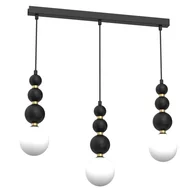 Lampy sufitowe - Lampa wisząca BOULE Black 3xG9 - miniaturka - grafika 1