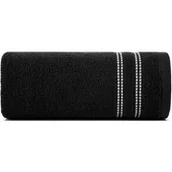 Ręczniki - Ręcznik Ally (03) Czarny 50 x 90 cm - miniaturka - grafika 1