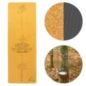 Maty do ćwiczeń - Mata Korek/Kauczuk Do Ćwiczeń Fit.Me Joga Fitness Antypoślizgowa - miniaturka - grafika 1