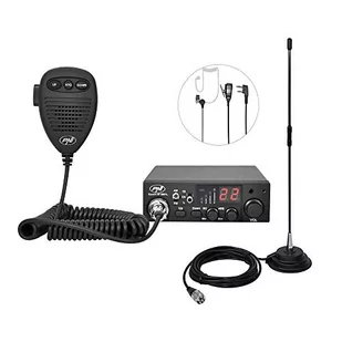 Pakiet PNI ESCORT HP 8001L ASQ, 4 W, 12 V, 40 kanałów + antena CB PNI Extra 40 z magnesem, długość 45 cm, 30 W - Anteny samochodowe - miniaturka - grafika 1