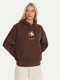 Quiksilver Bluza EQWFT03189 Brązowy Regular Fit - Bluzy damskie - miniaturka - grafika 1