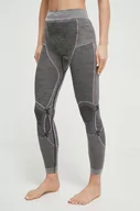 Spodnie sportowe damskie - X-Bionic legginsy funkcyjne Merino 4.0 kolor szary - X-bionic - miniaturka - grafika 1