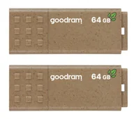 Pendrive - GoodRam UME3 Eco Friendly Dwupak 2x64GB USB 3.2 Brązowy UME3-0640EFR11-2P - miniaturka - grafika 1