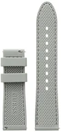 Paski - GUESS Wymienny silikonowy pasek do zegarka 22 mm GUESS 22 mm wymienny silikonowy pasek do zegarka Szary teksturowany - miniaturka - grafika 1
