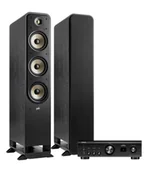 Zestawy stereo - Zestaw stereo: Denon PMA-900H/Polk Audio ES60, Kolor: Czarny - miniaturka - grafika 1