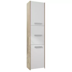 Szafka Łazienk Regał Słupek 30Cm 3 Drzwi Son Mix - Szafki łazienkowe - miniaturka - grafika 1