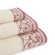 Ręczniki - Wysokiej jakości ręcznik frotte 550 gramów, M/RoyalClassic 50x100cm Bordeaux - miniaturka - grafika 1