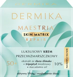 Dermika Maestria luksusowy krem przeciwzmarszczkowy 50+ na dzień i na noc 50 ml - Kremy do twarzy - miniaturka - grafika 2