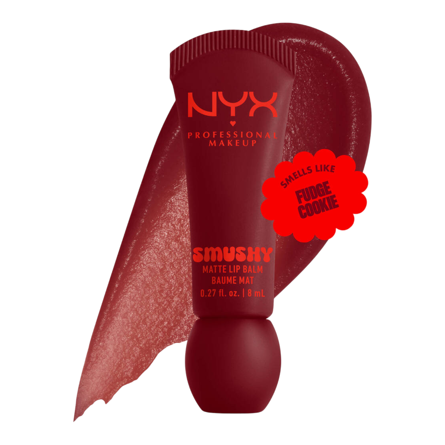 NYX Smushy Matte Lip Balm Pomadka do ust, Swipe 2 Smooth