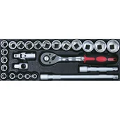 Zestawy narzędziowe - B2B Partner Zestaw Gola 1/2", 25 ks GJ-5003 - miniaturka - grafika 1