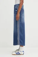 Spódnice - adidas Originals spódnica Denim Long Skt kolor niebieski midi prosta JW2658 - miniaturka - grafika 1