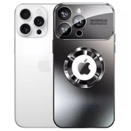 Etui i futerały do telefonów - Etui do Apple iPhone 16 Pro obudowa Alogy MagSafe LuxeShield™ Case z ochroną obiektywów do MagSafe Graphite Black - miniaturka - grafika 1