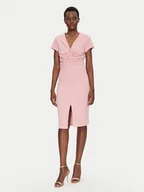 Sukienki - Rinascimento Sukienka koktajlowa CFC0123774003 Różowy Regular Fit - miniaturka - grafika 1