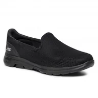 Półbuty damskie - Półbuty Skechers Go Walk 5 15901/BBK Czarny - miniaturka - grafika 1