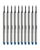 Długopisy - LAMY M66 wkłady do długopisów kulkowych, zestaw 10 sztuk, 821, z metalu, w kolorze niebieskim, do długopisów kulkowych LAMY bez nasadki, szerokość linii - miniaturka - grafika 1