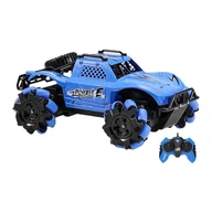 Zabawki zdalnie sterowane - Samochód zdalnie sterowany RC na pilota 1:18 Double Eagle (niebieski) Buggy (wielokierunkowy) E346-003 Double Eagle - miniaturka - grafika 1