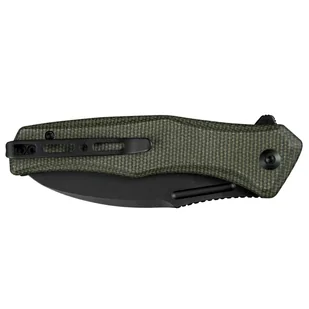 Nóż składany Sencut Watauga S21011-2 dark green micarta - Noże - miniaturka - grafika 1