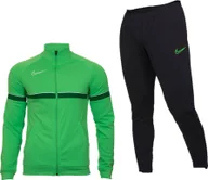 Dresy męskie - Nike Dres męski Nike Dri-FIT Academy zielono czarny - miniaturka - grafika 1