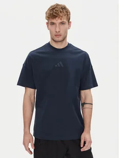 adidas T-Shirt ALL SZN JX5080 Granatowy Loose Fit - Koszulki męskie - miniaturka - grafika 1