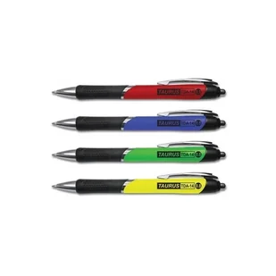 DŁUGOPIS AUTOMATYCZNY TYPU ZENITH TAURUS WKŁAD METALOWY NIEBIESKI 1szt. - Długopisy - miniaturka - grafika 1