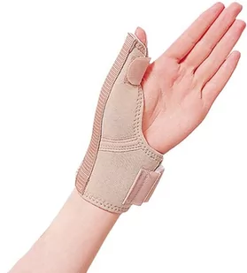 Orteza kciuka z ujęciem nadgarstka i aluminiową szyną stabilizującą - technologia CoolMax AIRPRENE, duży zakres regulacji (SP-208) - Ortezy, stabilizatory i opaski elastyczne - miniaturka - grafika 1