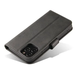 Magnet Case elegancki futerał etui pokrowiec z klapką i funkcją podstawki Oppo Find X5 Pro czarny - Etui i futerały do telefonów - miniaturka - grafika 5