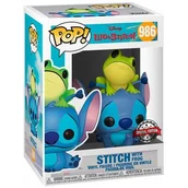 Gadżety dla graczy - Figurka FUNKO Pop Disney Lilo & Stitch Stitch with Frog - miniaturka - grafika 1