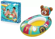 Zabawki i gry sportowe - Łódka dmuchana Miś 109x69cm - Bestway - miniaturka - grafika 1