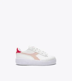 Buty dla dziewczynek - Diadora Game Step PS Glazed, Trampki, Beetroot Pink, 29 EU, Beetroot Pink, 29 EU - grafika 1