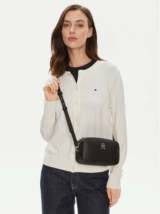 Tommy Hilfiger torebka damska listonoszka czarna