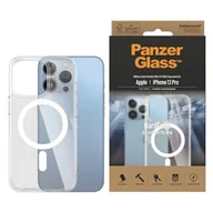 Etui i futerały do telefonów - Etui PanzerGlass HardCase z MagSafe antybakteryjne z certyfikatem Military Grade na iPhone 13 Pro - przezroczyste - miniaturka - grafika 1