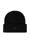 Czapki damskie - Czapka zimowa męska VANS Determine Cuff Beanie Black VN000QB0BLK1 - miniaturka - grafika 1