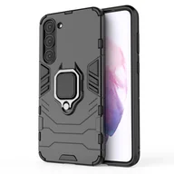 Etui i futerały do telefonów - Ring Armor etui do Samsung Galaxy S23+ pancerny pokrowiec uchwyt magnetyczny ring czarne - miniaturka - grafika 1