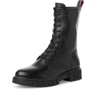 Śniegowce damskie - s.Oliver Damskie buty WL Lace Boot 5-26247-43 śniegowce, czarne, rozmiar 38 EU, czarny, 38 EU - miniaturka - grafika 1